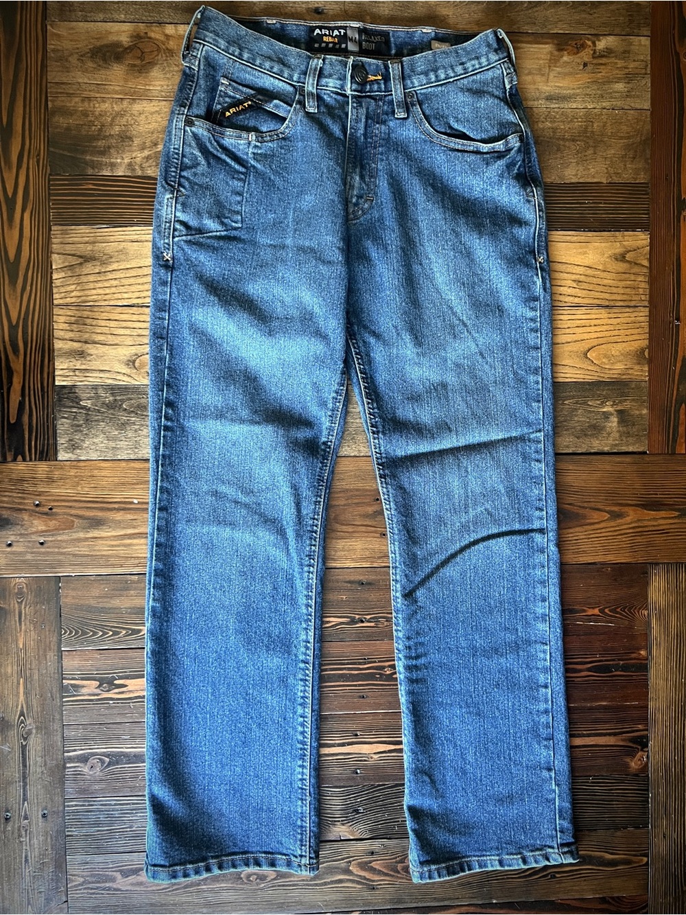 ARIAT • Rebar M4 Relaxed Boot workwear jean Durastretch western farmcore cowboy